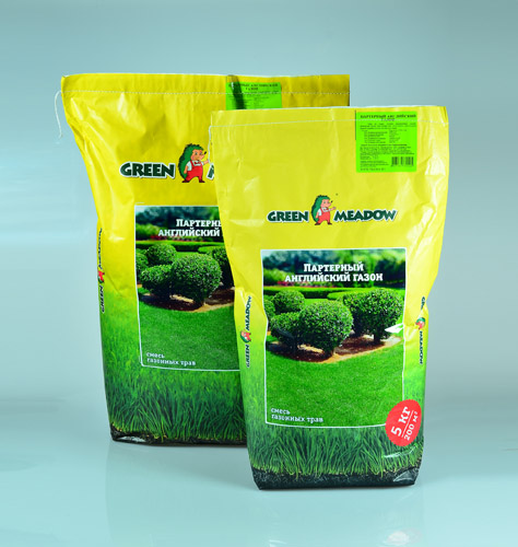 партерный английский газон